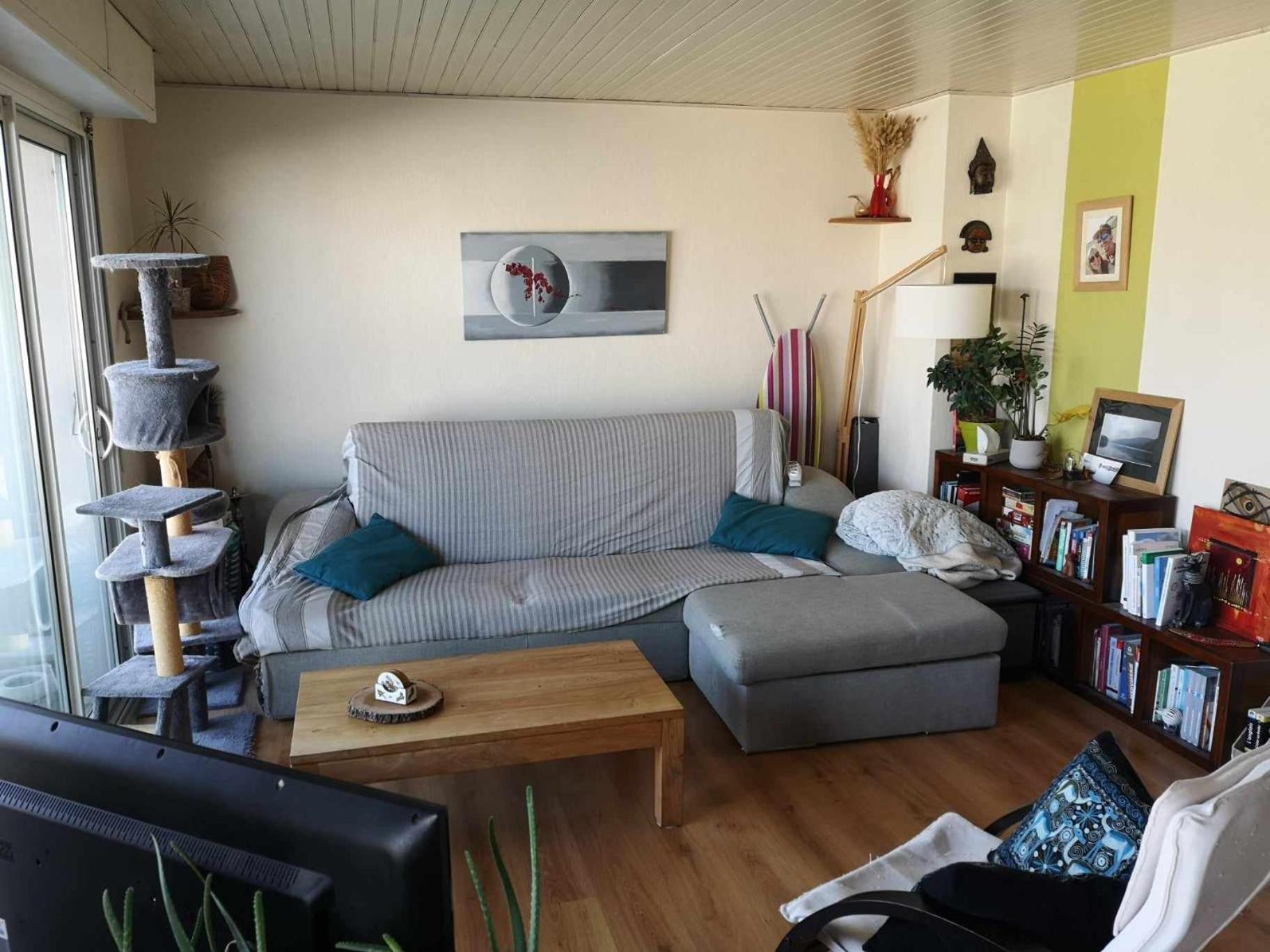 Chambre Dans Beau T3 Tres Proche Centre Ville ! Lorient Luaran gambar